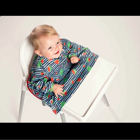 BIBaDO long sleeve bib with Watermelon Print - Picture 5 of 7